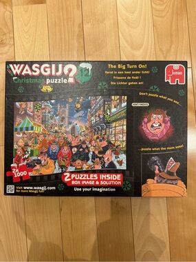 Wasgij #12 Christmas puzzles (2x1000)